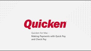 input paystub in quicken for mac